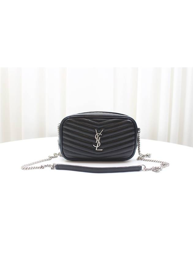 Luxury Saint Laurent Used luxury goods Daall Monogram Lou mini camera cross bag 748849