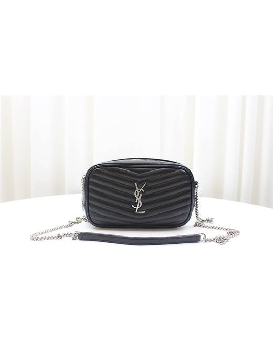 Luxury Saint Laurent Used luxury goods Daall Monogram Lou mini camera cross bag 748849
