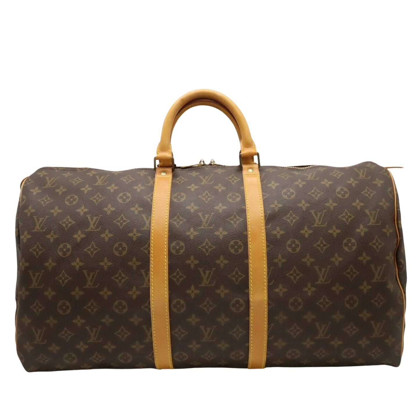 Louis Vuitton Keepall 55  Canvas Travel Bag ()