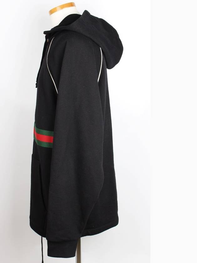 Luxury Gucci Trending 2025 Logo Web Hooded Sweatshirt S
