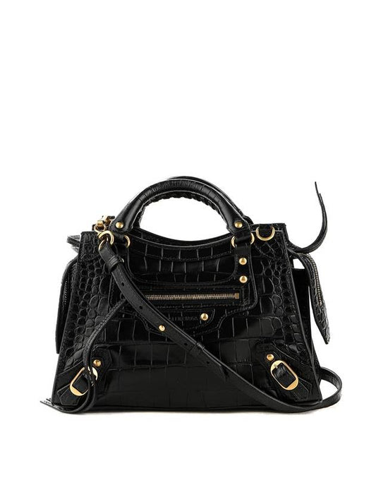 Luxury Balenciaga WoMen's Neo Classic Shoulder Bag Black