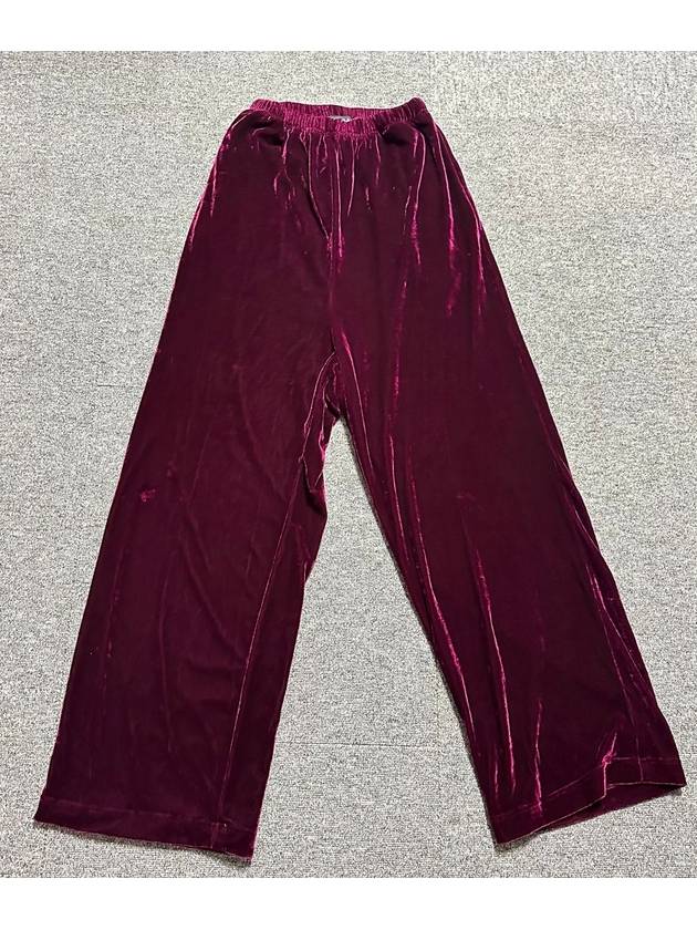 Luxury Balenciaga Lenciaga velor pants 26 29