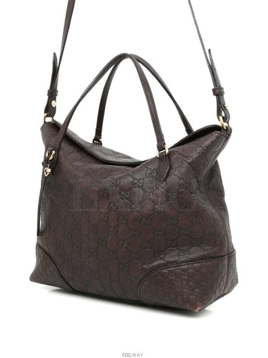 Luxury Gucci Trending 2025 Seama Leather Cognac Brown 353120 Tote Shoulder Bag