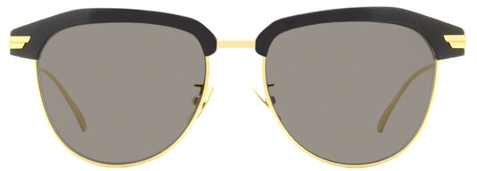 Luxury Bottega Veneta Unisex Alternative Fit Sunglasses BV1112SA 001 Black/Gold 54mm