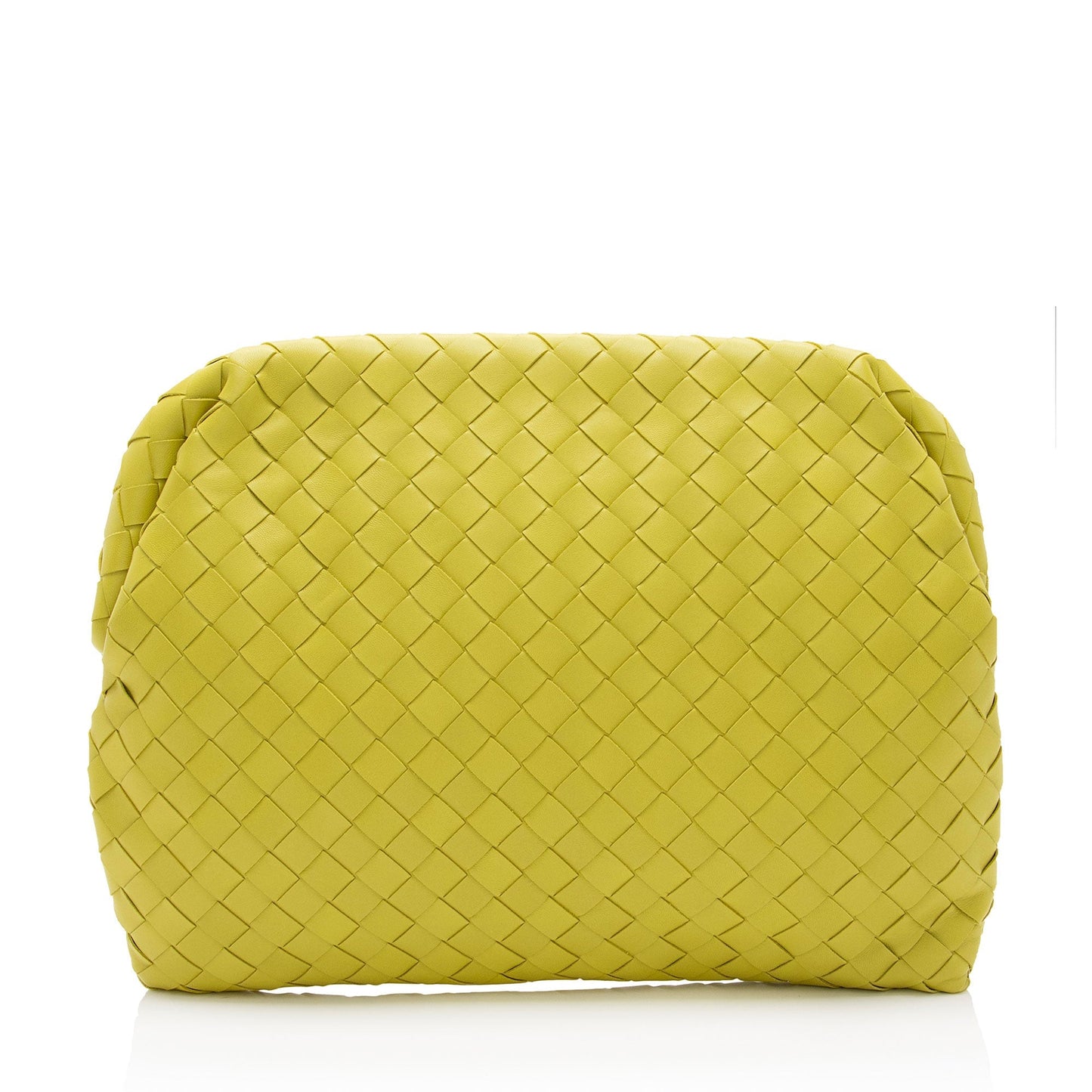Luxury Bottega Veneta Intrecciato Nappa Clasp Document Case