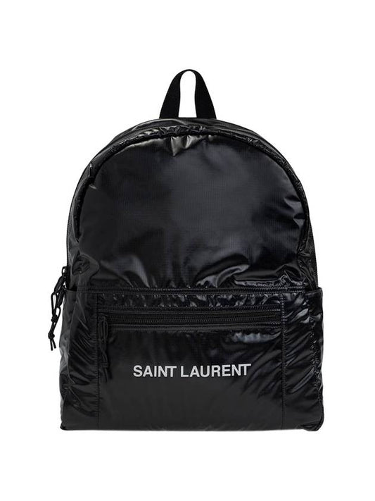Luxury Saint Laurent Nuxx Backpack In Nylon Backpack Black
