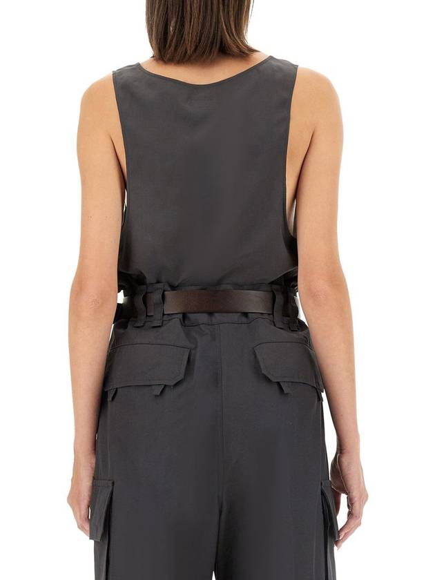 Luxury Saint Laurent Luxury Saint Laurent Tank Top "Henley"