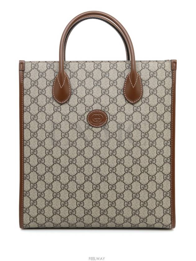 Luxury Gucci Trending 2025 Interlocking G Supreme Briefcase Crossbag 723308