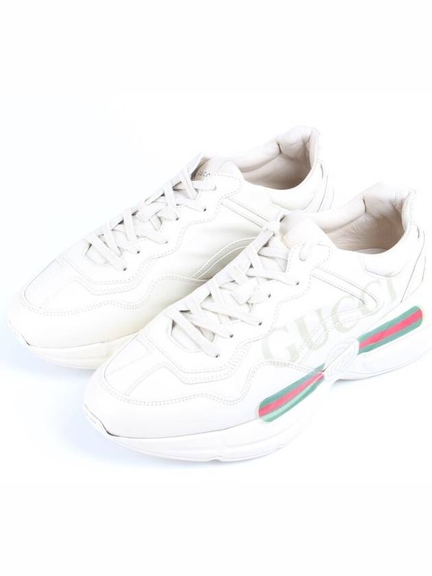 Luxury Gucci Trending 2025 Band logo rhyton sneakers 34 5 215