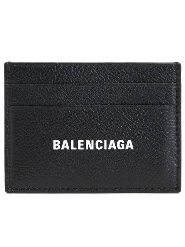 Luxury Balenciaga Cash Card Holder Black
