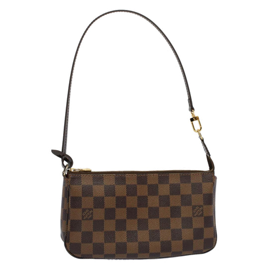 Louis Vuitton Pochette Accessoire  Canvas Clutch Bag ()