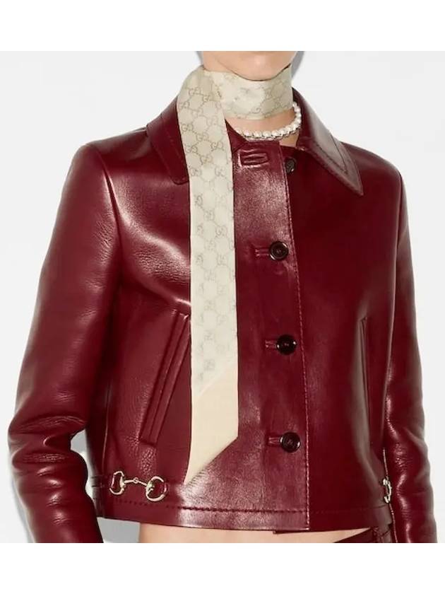 Luxury Gucci Trending 2025 GG silk neck bow 812250 3G001 9078