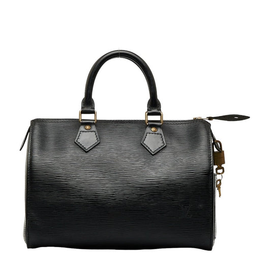 Louis Vuitton Epi Speedy 25 Handbag Mini Boston Bag M59032 Noir