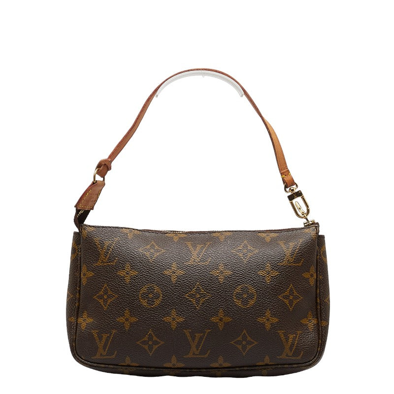Louis Vuitton Monogram Pochette Accessoires Pouch Handbag M51980