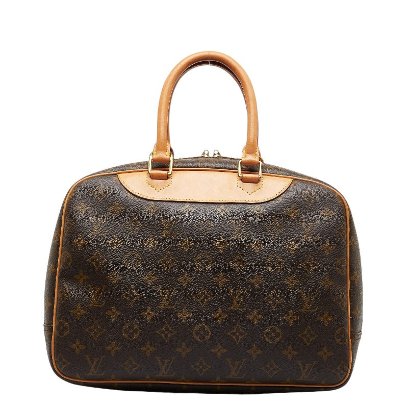 Louis Vuitton Monogram M47270 Handbag Leather Brown