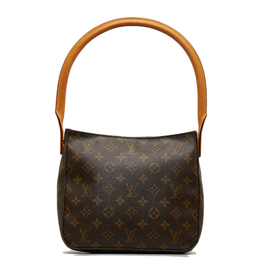Louis Vuitton Monogram Looping MM Shoulder Bag Handbag M51146