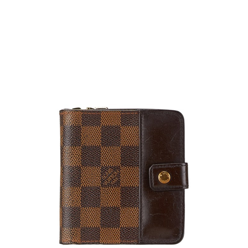 Louis Vuitton Damier Compact Zip Wallet M61668