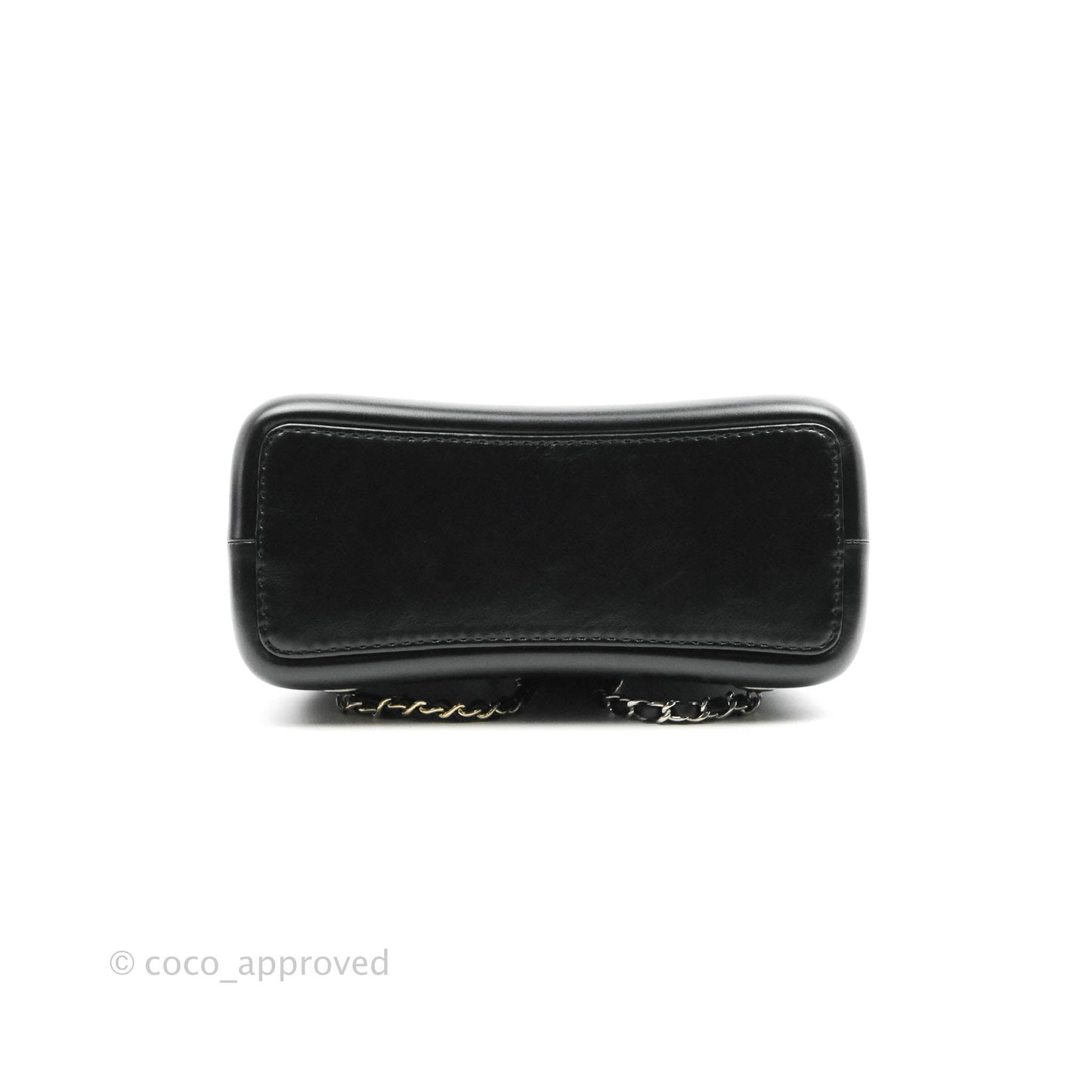 Chanel Small Gabrielle Backpack Black Aged Calfskin