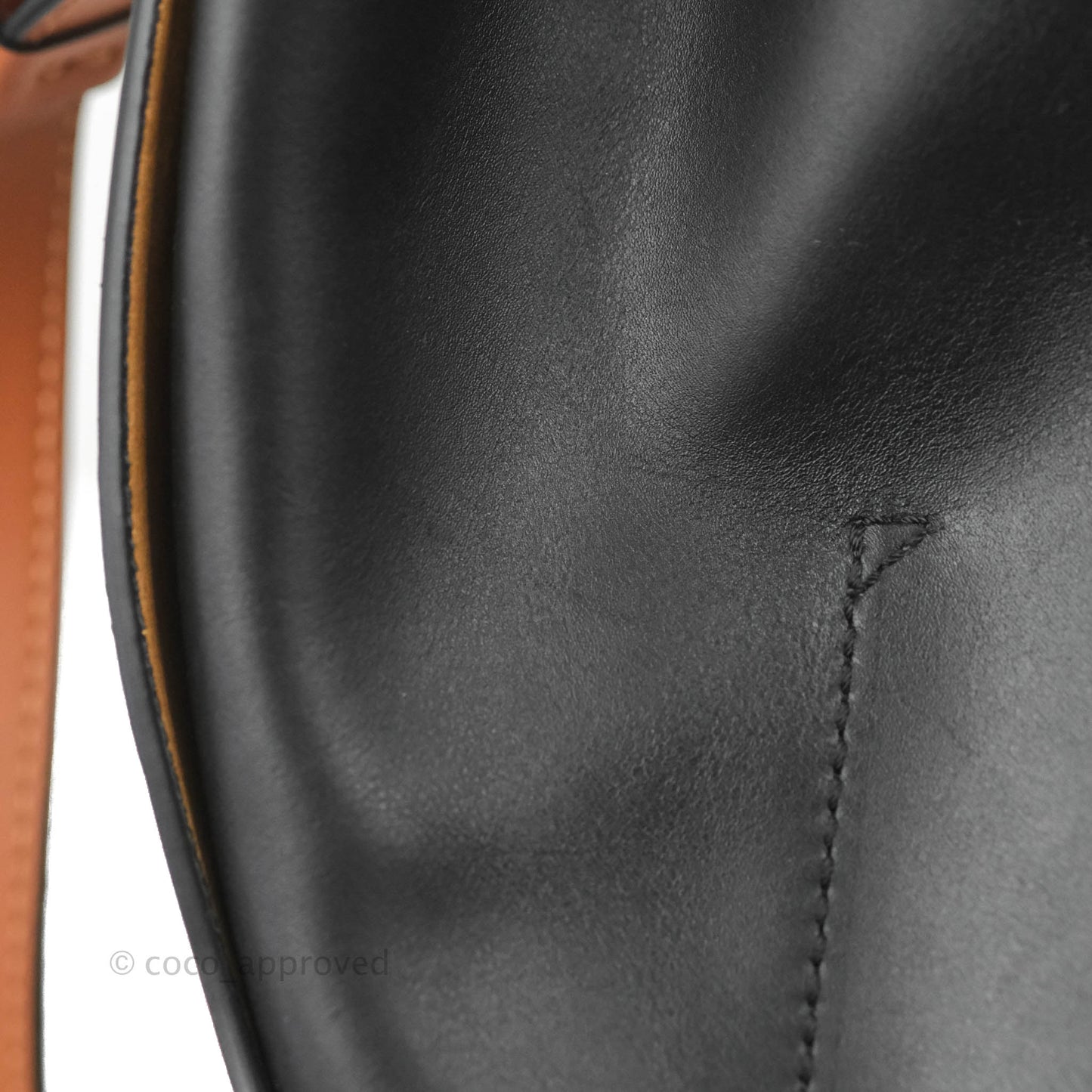 Loewe Small Balloon Bucket Bag Black Tan Calfskin