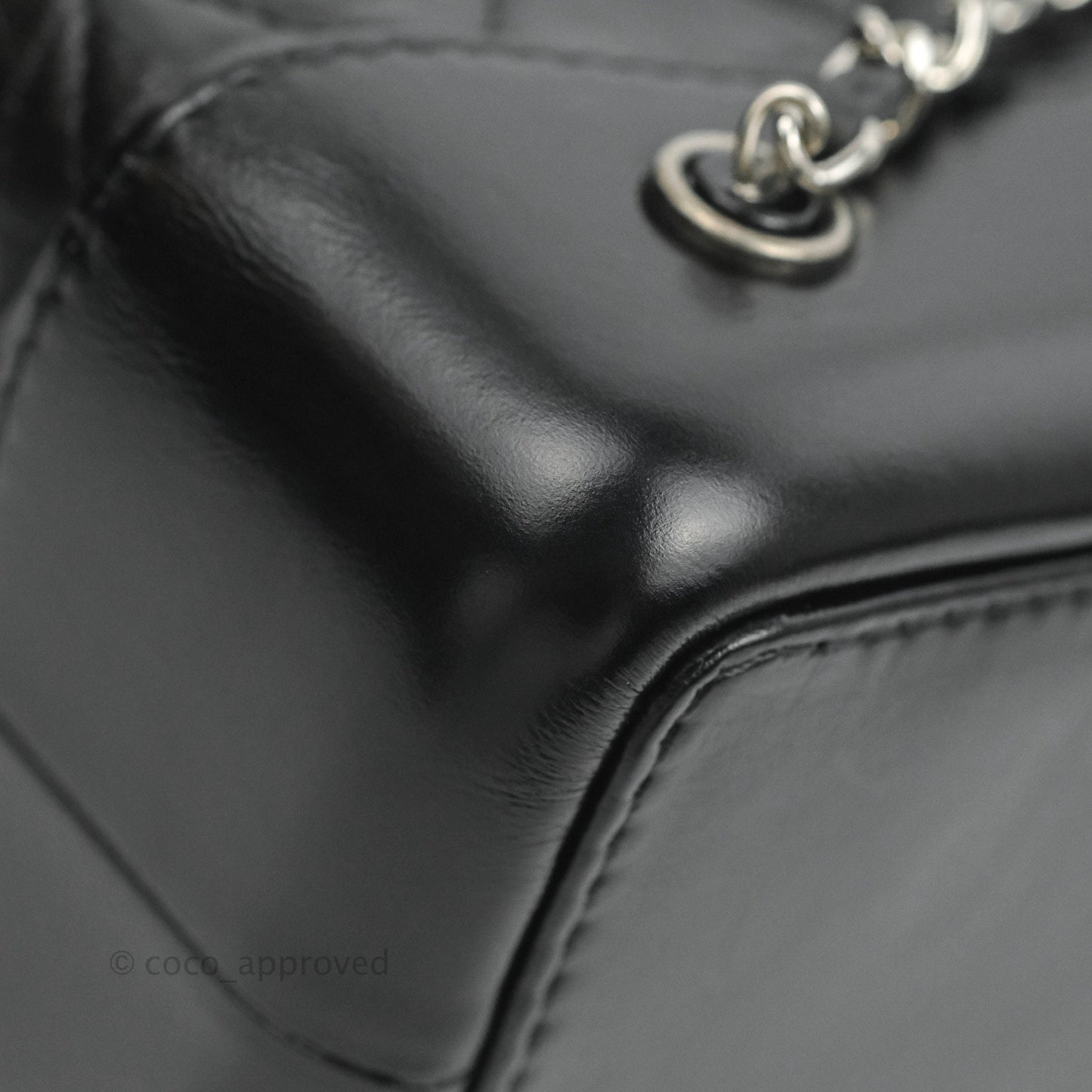 Chanel Small Gabrielle Backpack Black Aged Calfskin