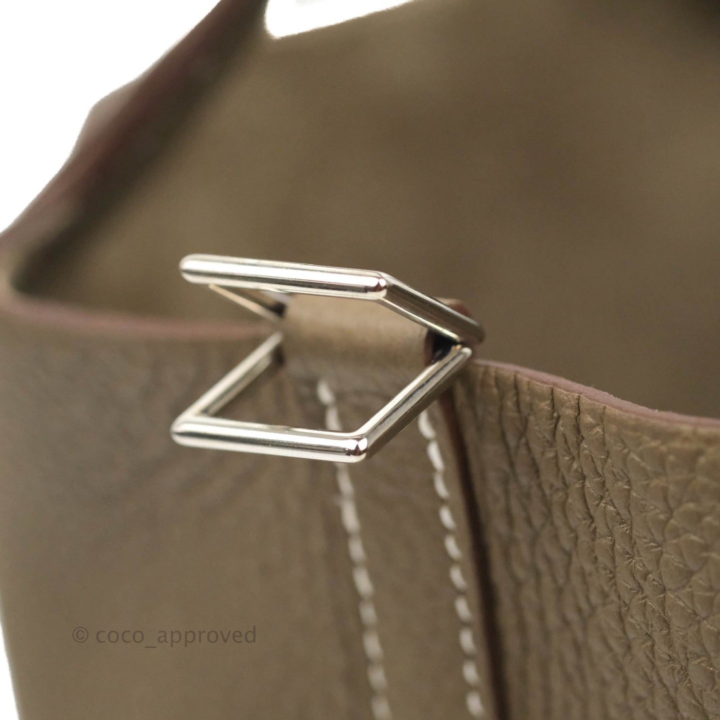 Hermès Picotin Lock 18 Etoupe Clemence Palladium Hardware