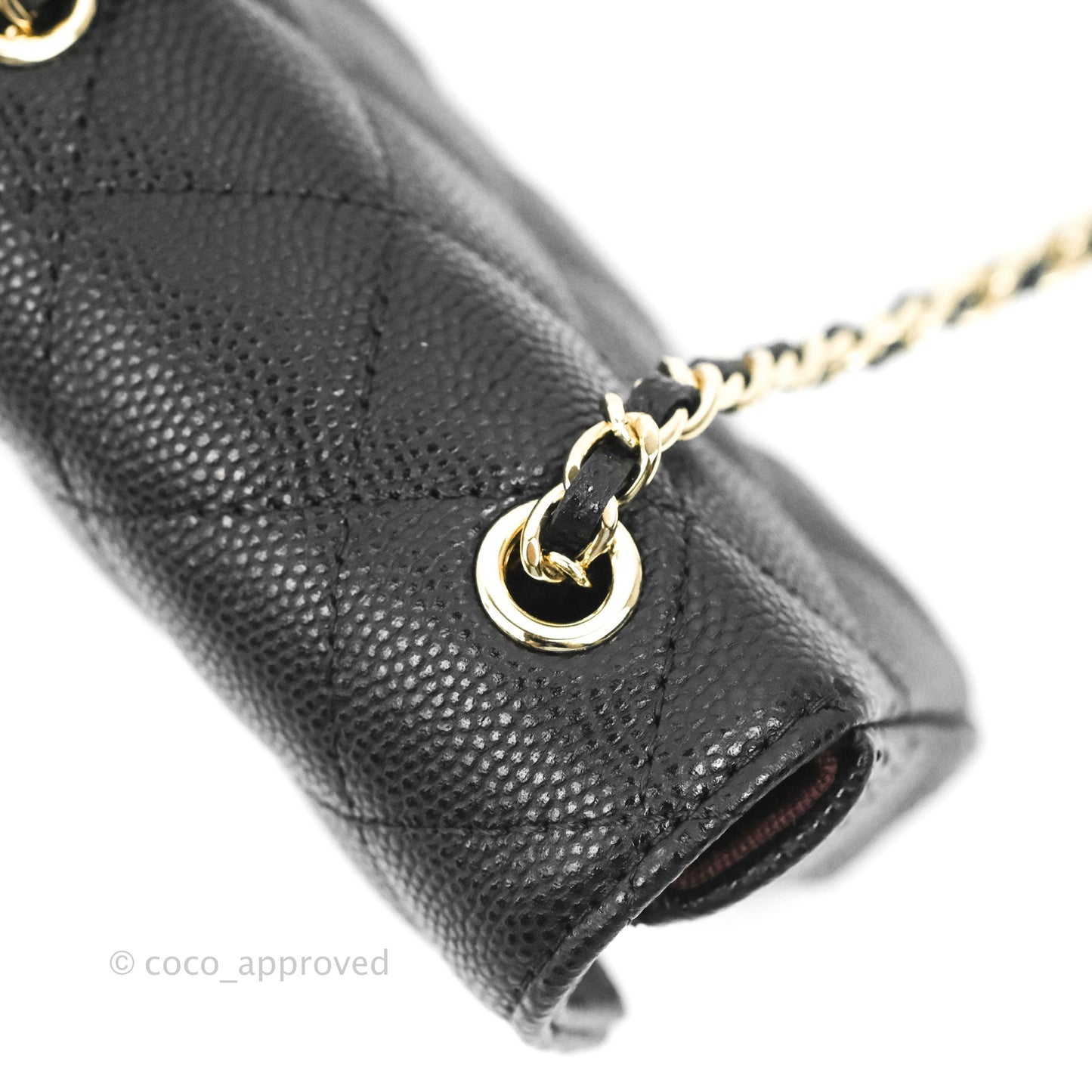 Chanel Classic Belt Bag Black Caviar Gold Hardware