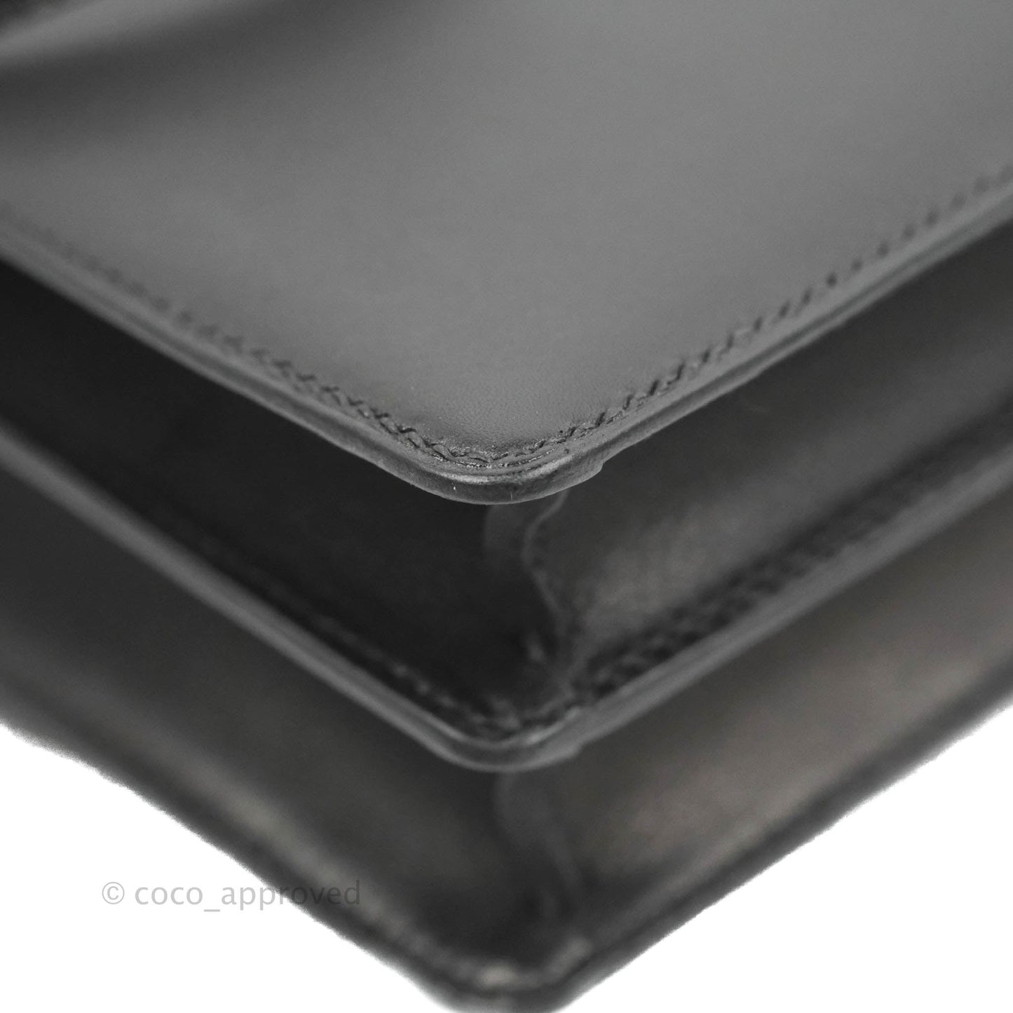 Hermès Roulis Mini 18 Black Swift Palladium Hardware