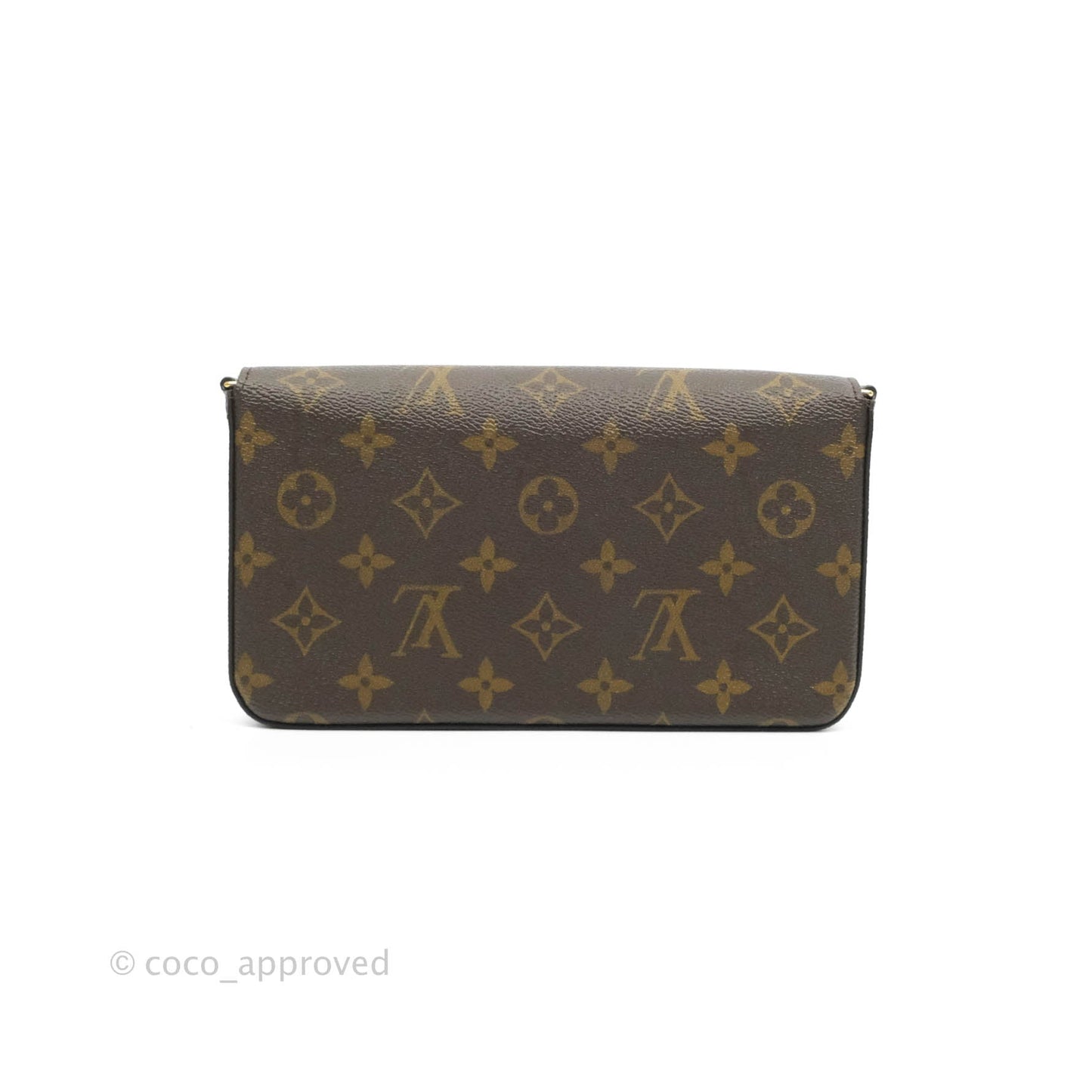 Louis Vuitton Félicie Pochette Monogram Canvas Fuchsia Pink