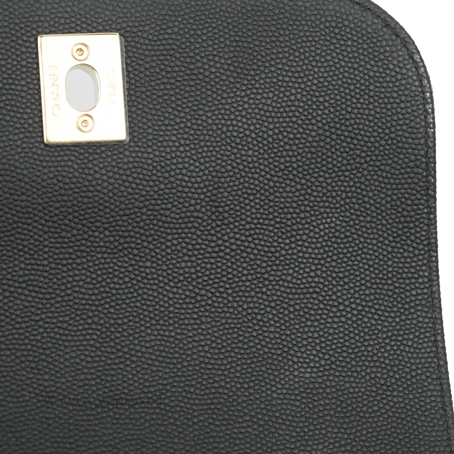 Chanel Quilted Business Affinity Backpack Black Caviar Gold Hardware