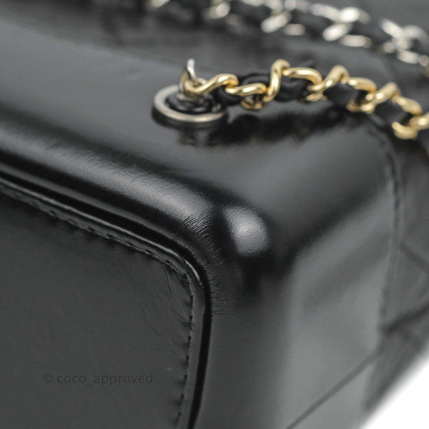 Chanel Small Gabrielle Backpack Black Aged Calfskin