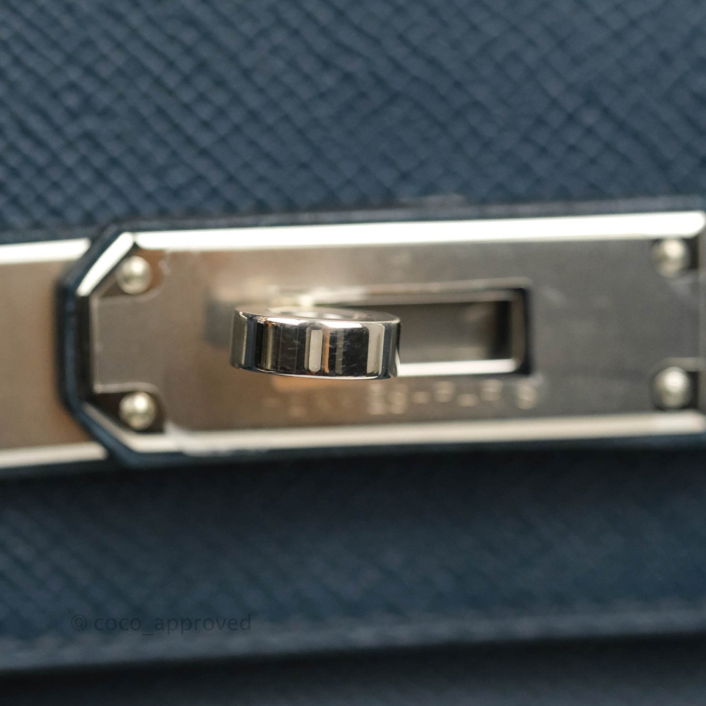 Hermès Birkin 30 Navy Epsom Silver Hardware