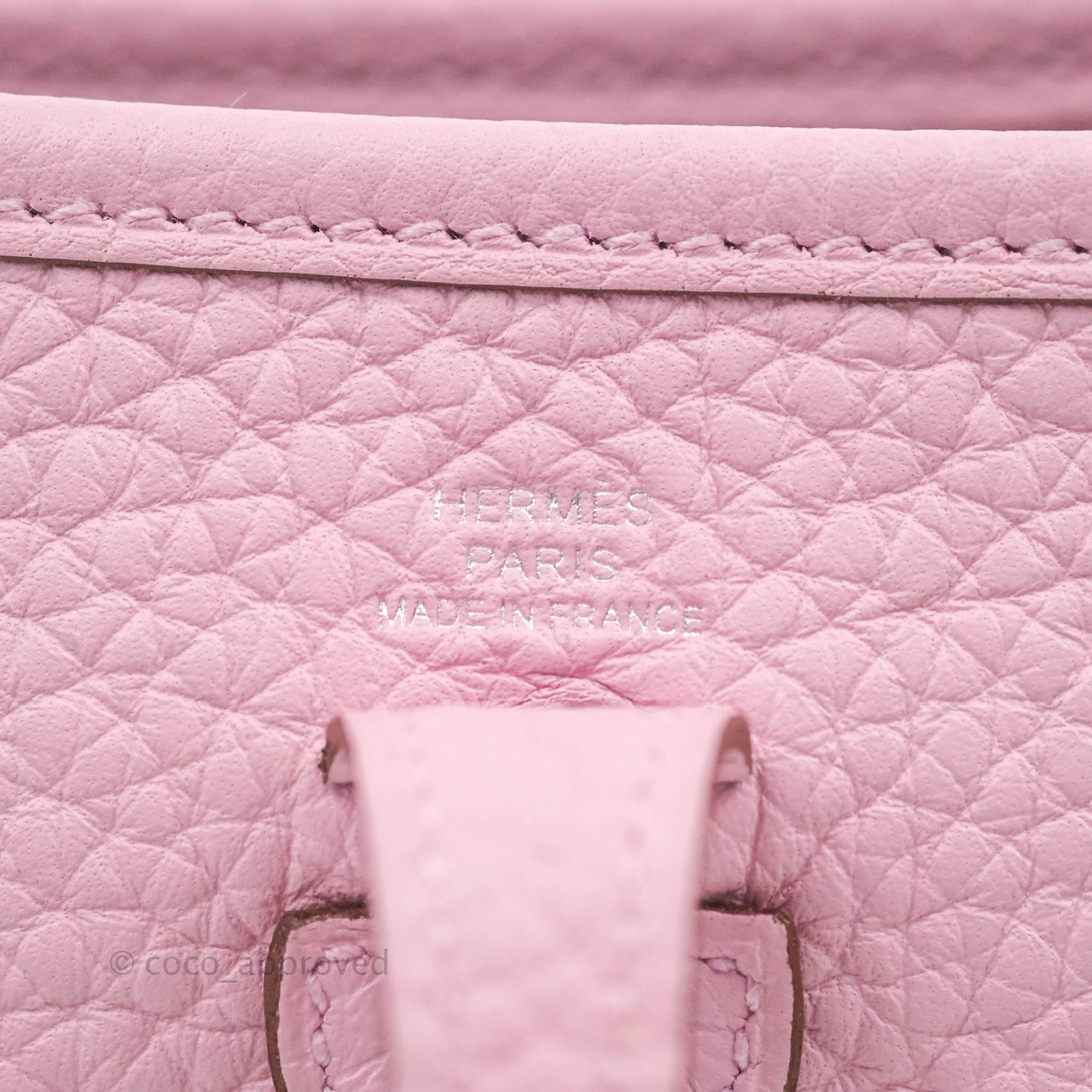 Hermès Mini Evelyne 16 Mauve Sylvestre Amazone