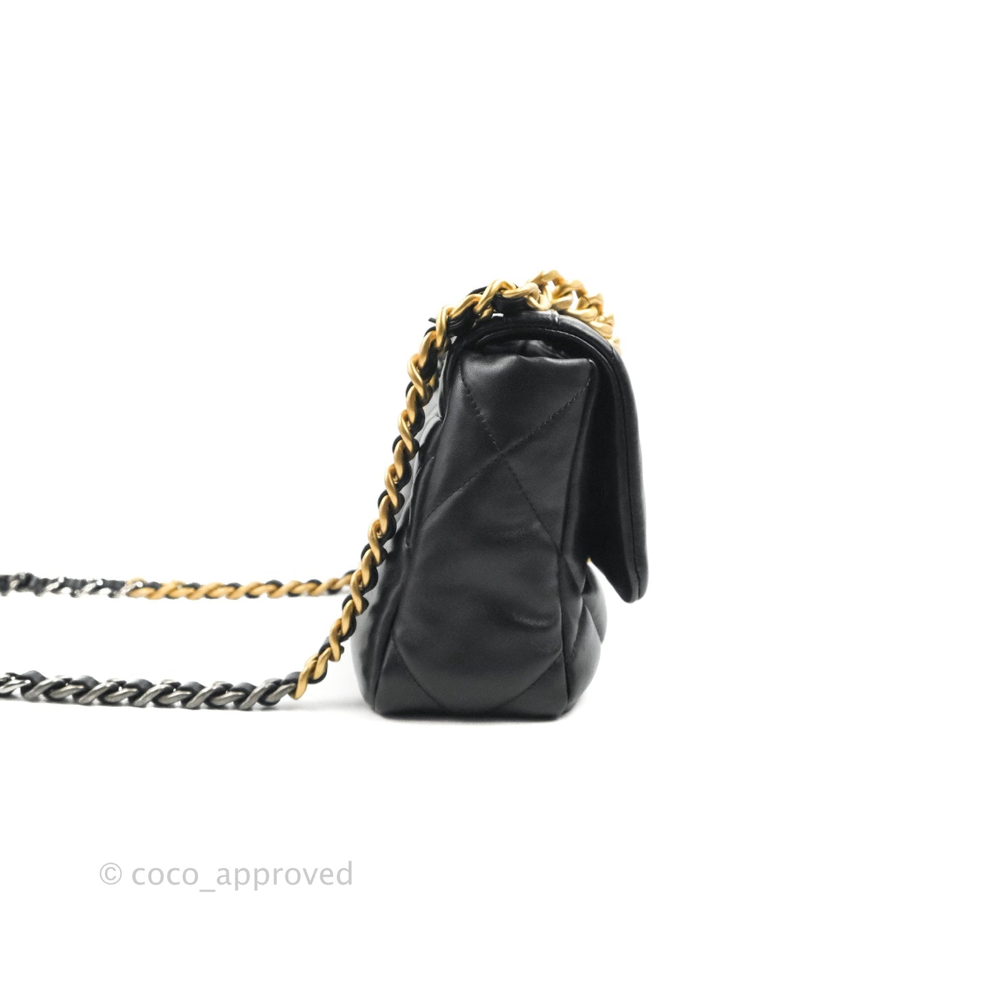 Chanel 19 Small Black Mixed Hardware