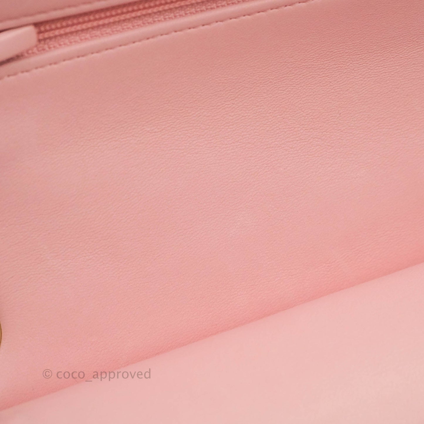 Chanel Classic M/L Medium Flap Quilted Pink Lambskin Gold Hardware