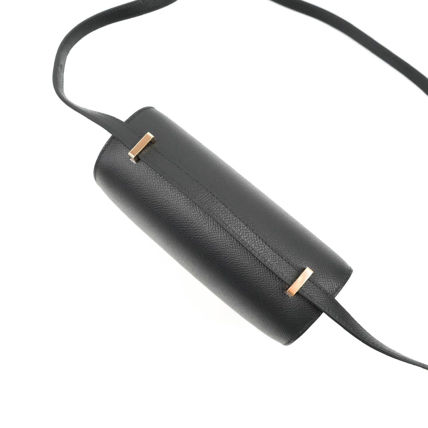 Hermès Constance Mini 18cm Black Epsom Rose Gold Hardware