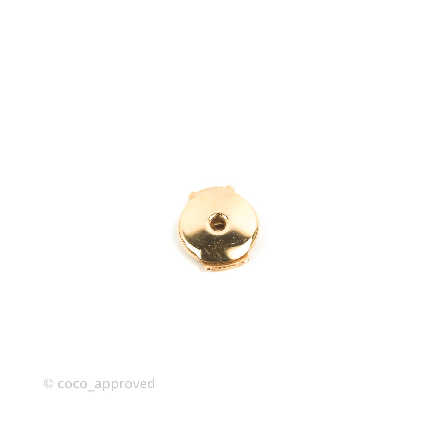 Bvlgaril Bulgari-Bulgari 18K Rose Gold Diamonds Round Earrings