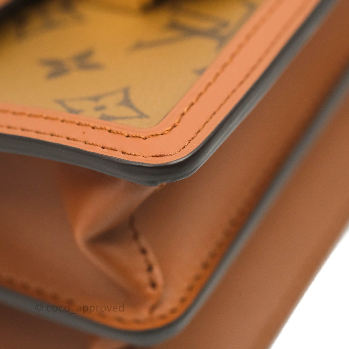 Louis Vuitton Mini Dauphine Monogram Tan Calfskin
