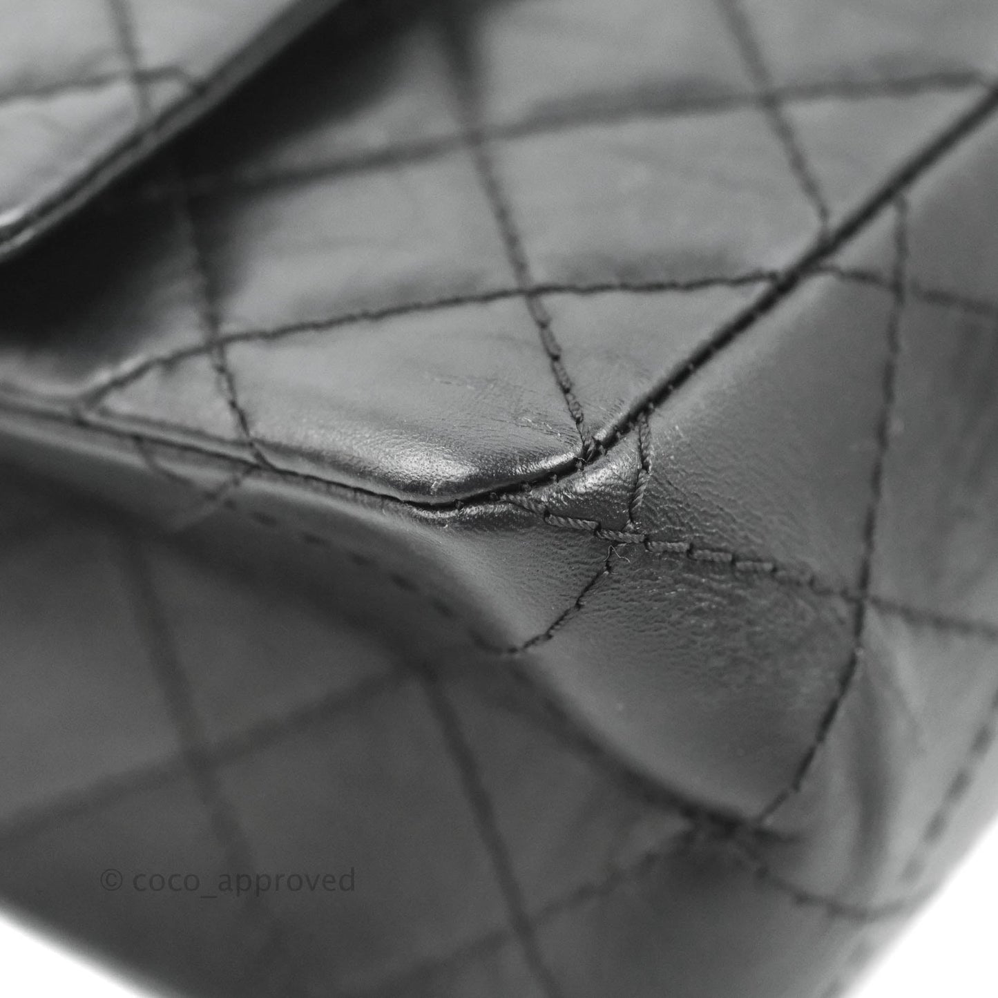 Chanel Reissue 225 Quilted Flap Black Aged Calfskin Aged Gold Hardware