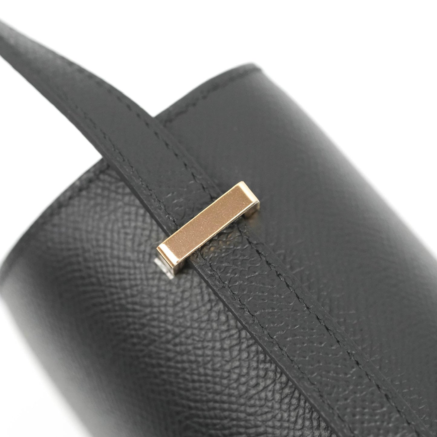 Hermès Constance Mini 18cm Black Epsom Rose Gold Hardware