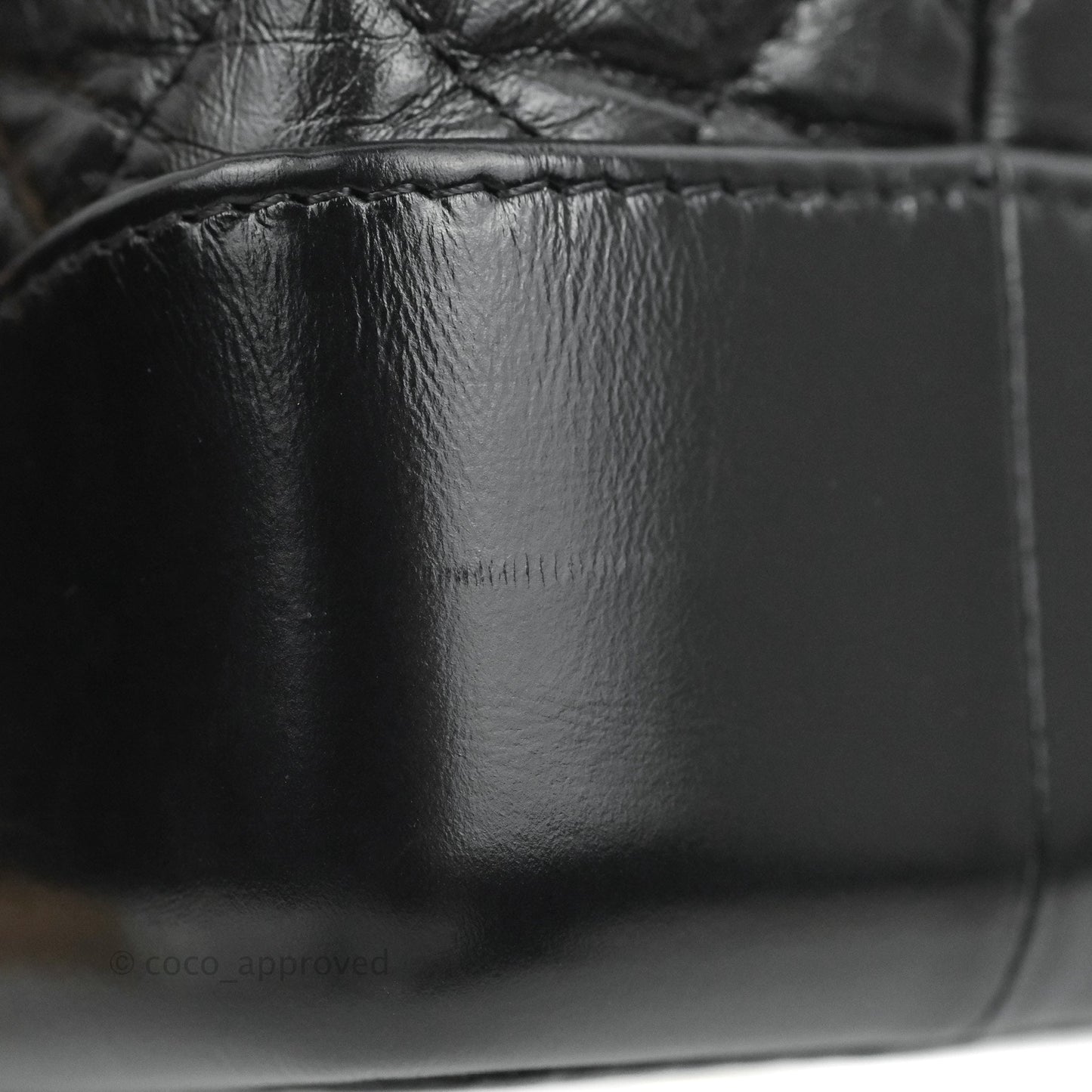 Chanel Small Gabrielle Backpack Black Aged Calfskin
