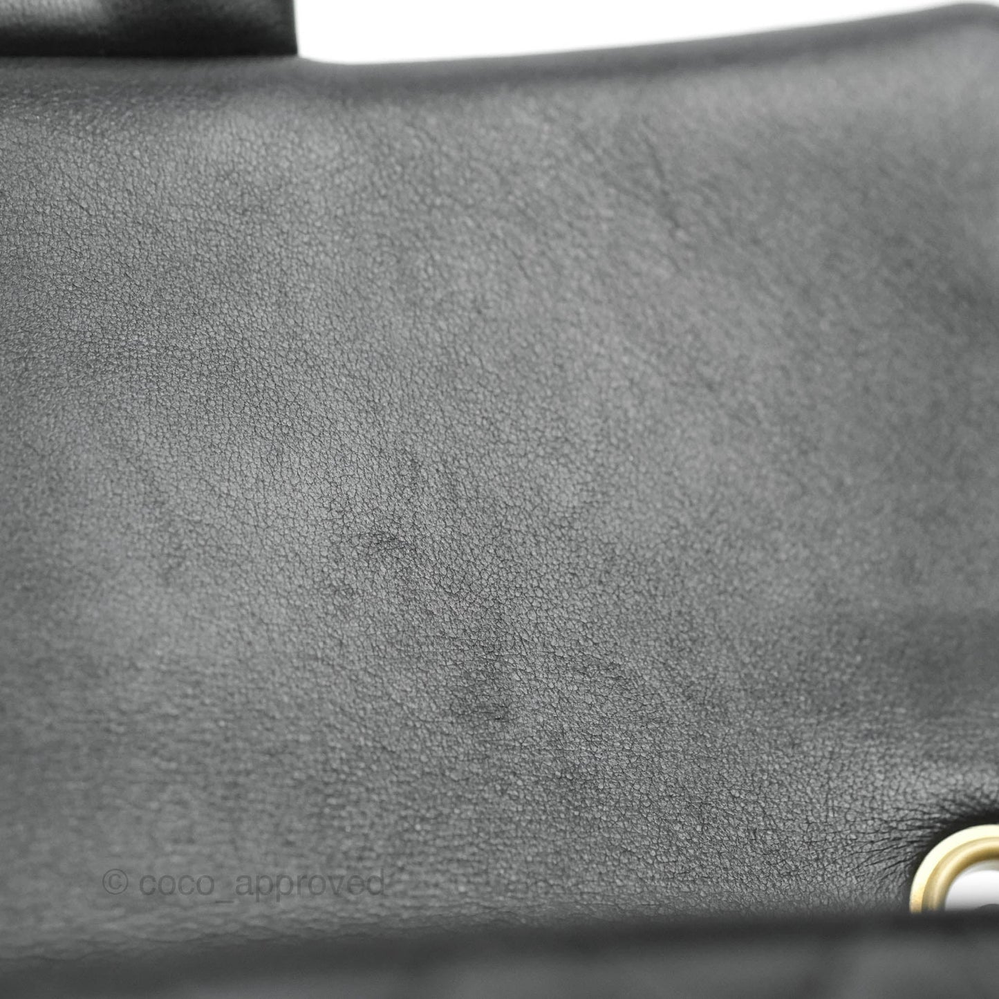 Chanel Quilted Mini Rectangular Pearl Crush Black Lambskin Gold Hardware