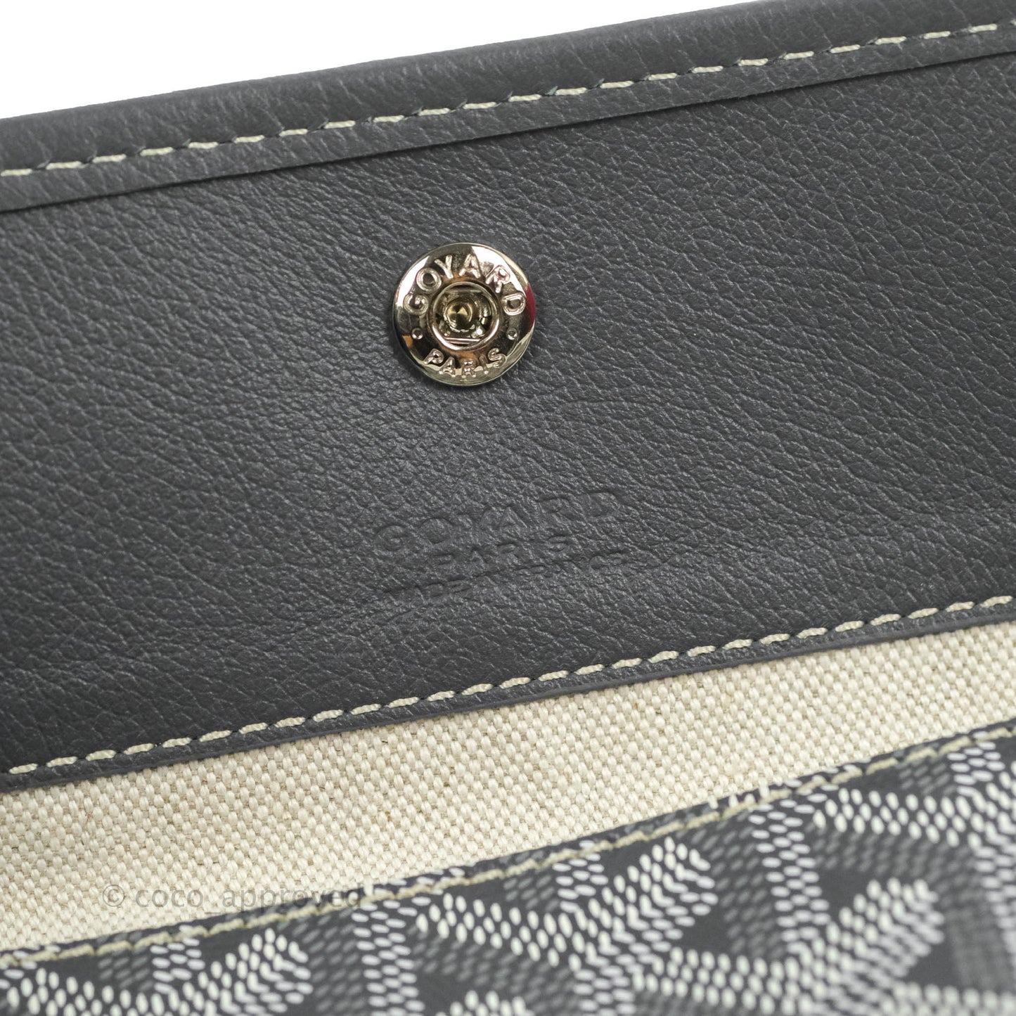 Goyard St. Louis Tote GM Grey