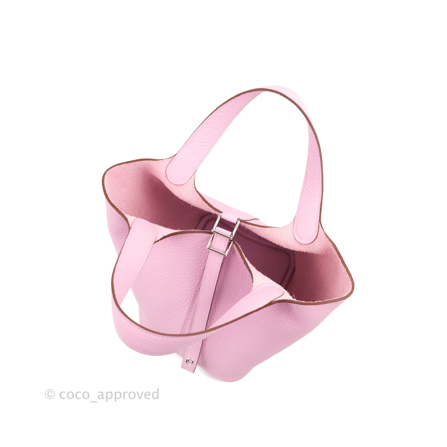 Hermès Picotin Lock 18 PM X9 Mauve Sylvestre Clemence Palladium Hardware