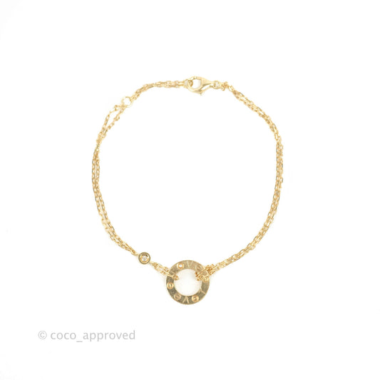 Cartier Love Bracelet Yellow Gold Diamonds