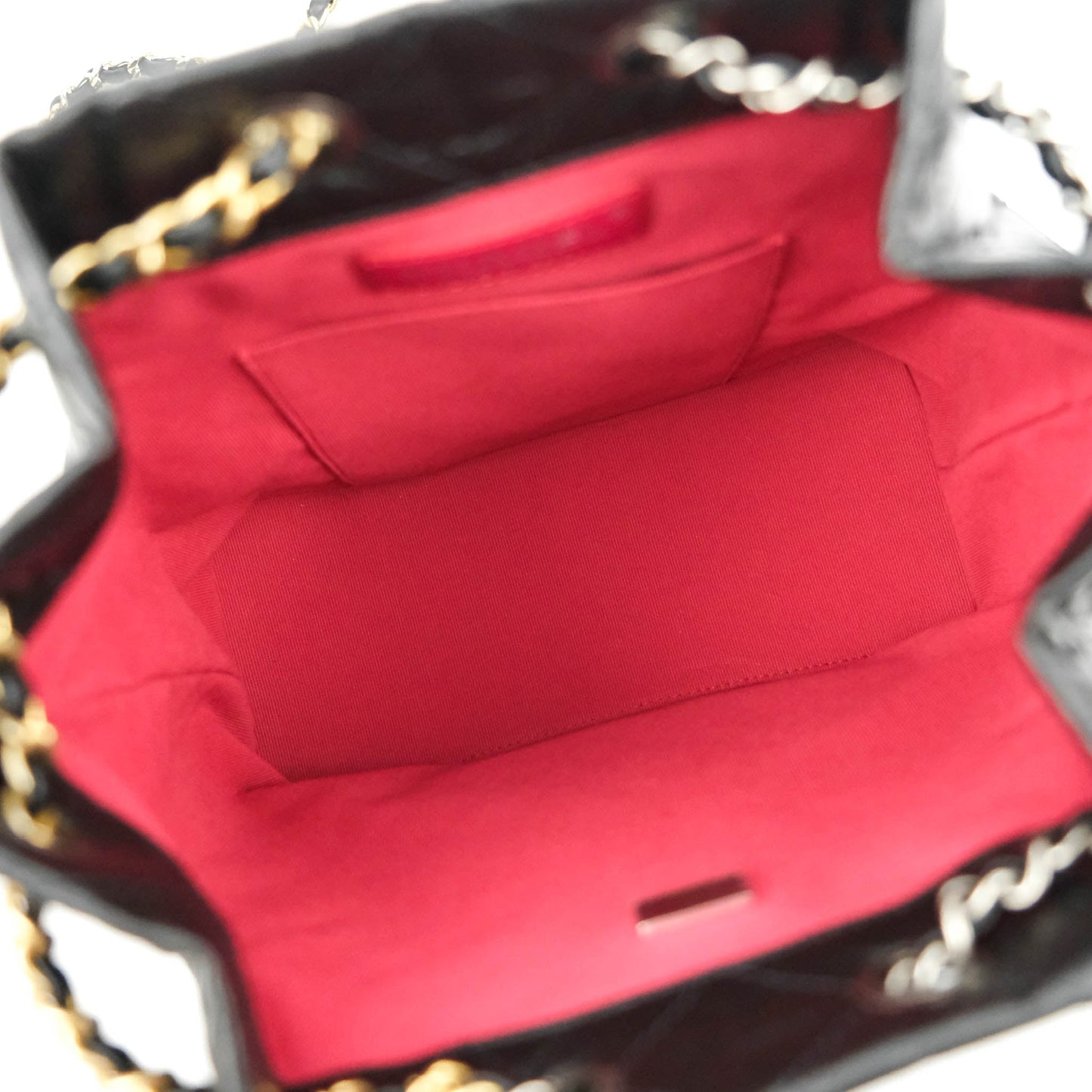 Chanel Small Gabrielle Backpack Black Aged Calfskin