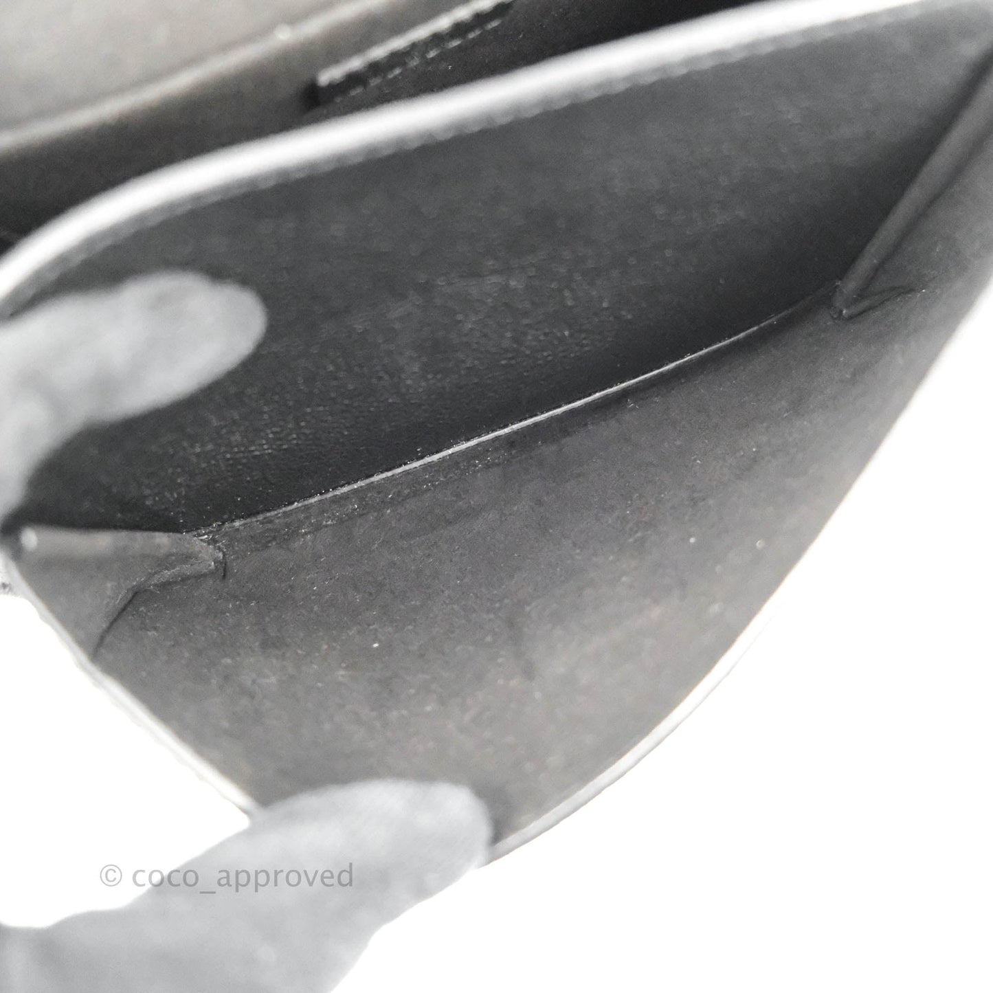 Louis Vuitton My Lockme BB Bag Black Calfskin Silver Hardware
