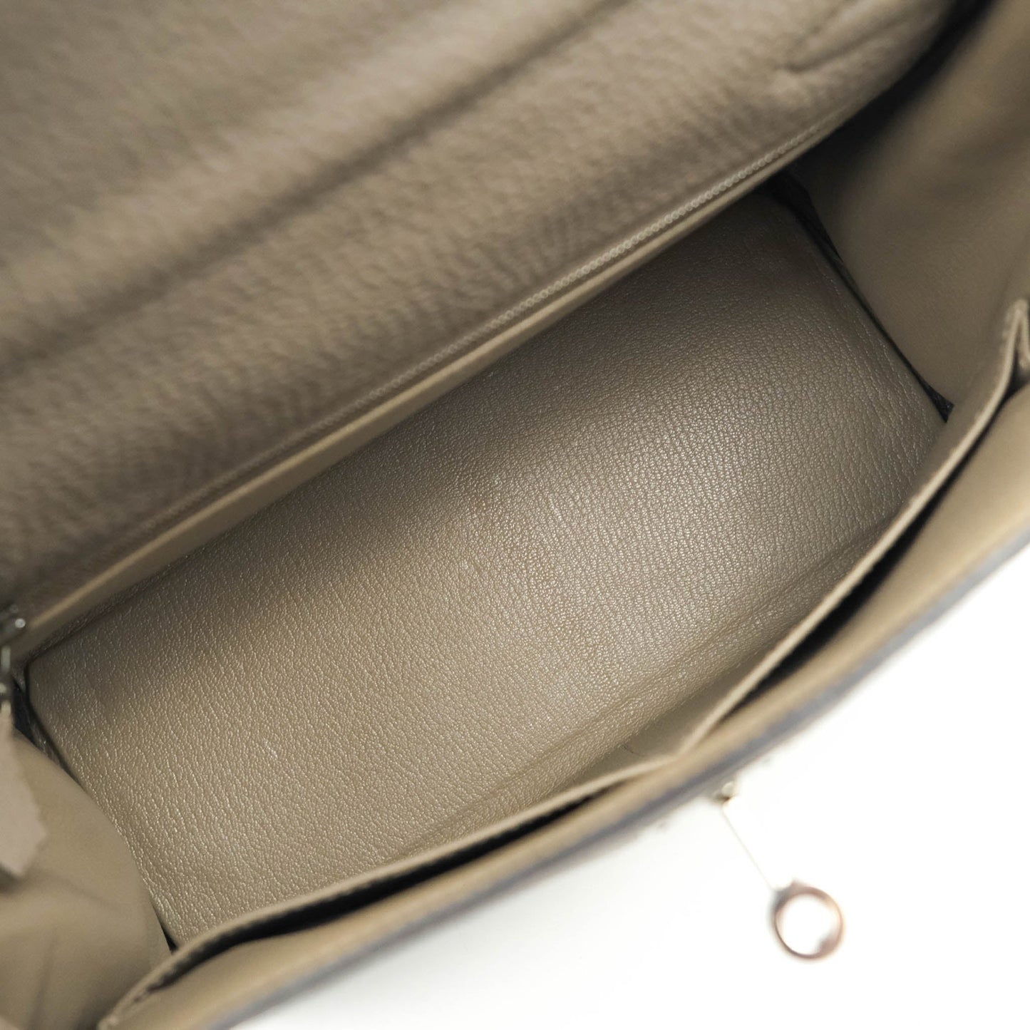 Hermès Kelly 28 Retourne Taurillon Clemence Gris Asphalt M8 Palladium Hardware