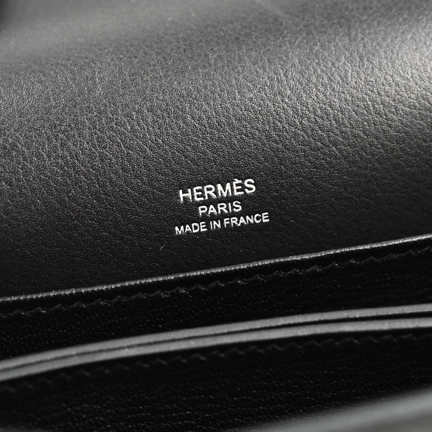 Hermès Roulis Mini 18 Black Swift Palladium Hardware