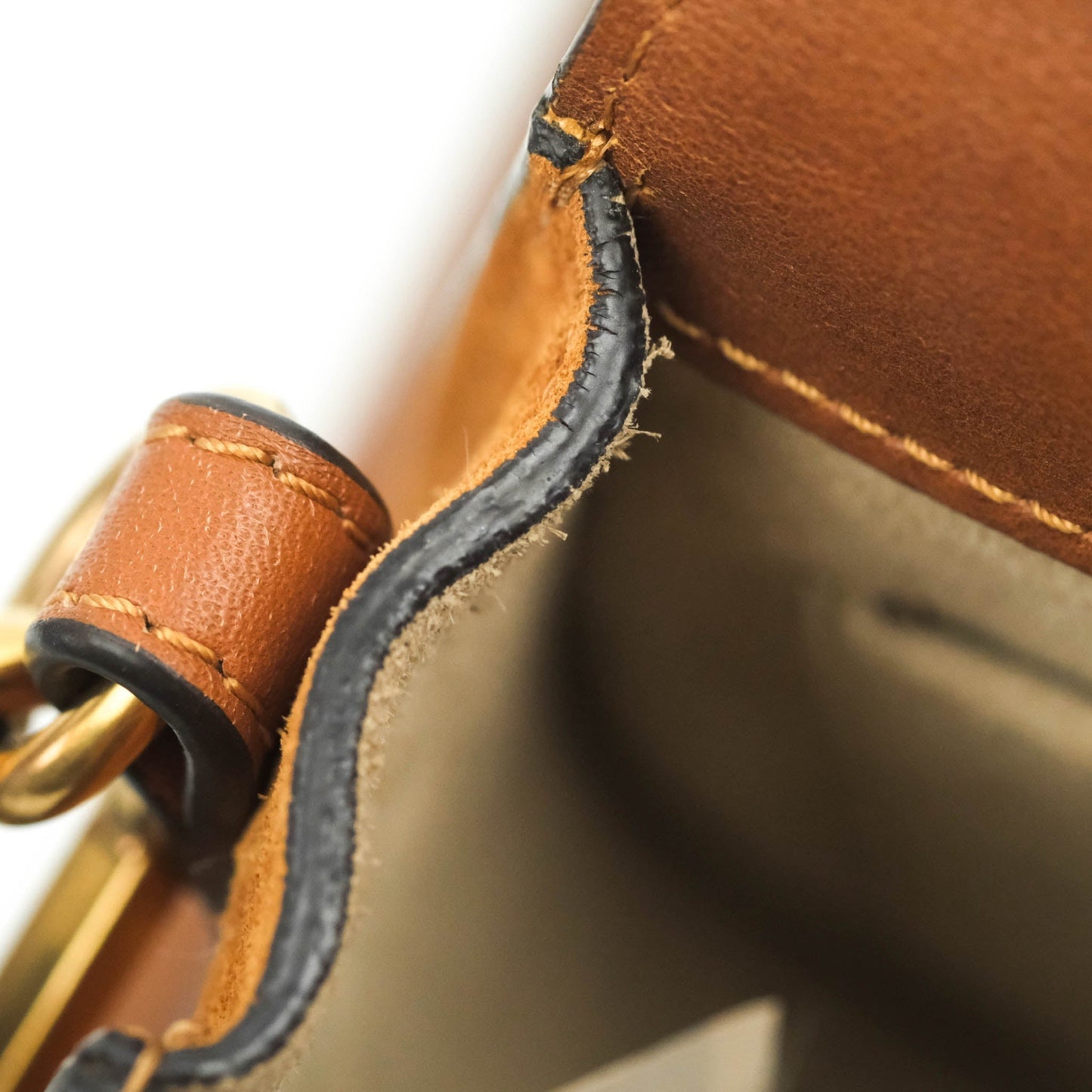 Chloé Nile Crossbody Bag Brown Calfskin