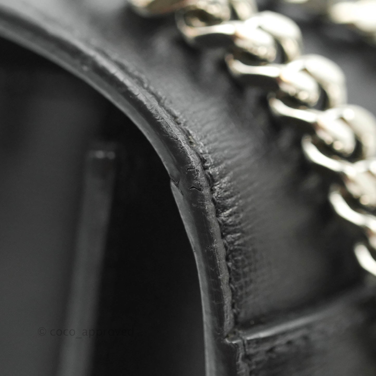 Saint Laurent Sunset Medium Black Calfskin Silver Hardware